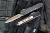 Microtech UTX-85 II Stepped Black Double Edge OTF Knife Bronze Apocalyptic Blade 232II-13 APS