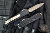 Microtech UTX-85 II Stepped Black Double Edge OTF Knife Bronze Apocalyptic Blade 232II-13 APS
