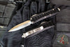 Microtech UTX-85 II OTF Knife- DE- Stepped Black Handle with Satin Blade 232II-4 S