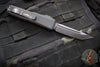 Microtech UTX-85 OTF Knife- Tanto Edge- Tactical- Black Handle- DLC Black Blade 233-1 DLCTS