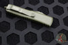 Microtech UTX-85 OTF Knife- Tanto Edge- Cerakoted OD Green Handle- OD Green Finished Full Serrated Blade 233-3 COD