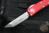 Microtech Red UTX-85 Tanto Edge OTF Knife Satin Blade 233-4 RD