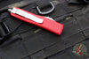 Microtech Red UTX-85 Tanto Edge OTF Knife Satin Blade 233-4 RD