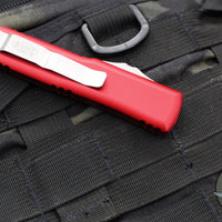 Microtech Red UTX-85 Tanto Edge OTF Knife Satin Blade 233-4 RD