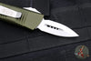 Microtech Mini Troodon OTF-Double Edge- OD Green With Stonewash Blade 238-10 OD