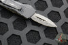 Microtech Mini Troodon OTF Knife- Double Edge- Damascus Blade with Ringed HW 238-16 CFS SN128