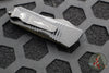 Microtech Mini Troodon OTF Knife- Double Edge- Damascus Blade with Ringed HW 238-16 CFS SN128