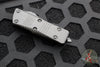 Microtech Mini Troodon OTF Knife- Double Edge- Damascus Blade with Ringed HW 238-16 CFS SN128