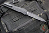 Microtech 2017 Cypher- Stepped Chassis- Single Edge- Tactical- Black Handle- Black Plain Edge Blade 241-1 T