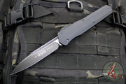 Microtech Cypher SMOOTH Body- Tactical- Single Edge-Black Handle- Black Blade Finish 241S-1 T