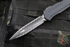 Microtech Cypher MK7- Double Edge- Tactical- Black Handle- Double Full Serrated Black Blade 242M-D3T 2018