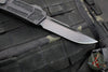 Microtech Scarab II Black Single Edge Shadow DLC Blade and DLC HW 278-1 DLCTSH GEN II