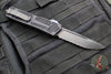 Microtech Scarab II OTF Knife- Shadow- Single Edge- Black Handle- Black DLC Full Serrated Blade and DLC HW 278-3 DLCTSH 2021