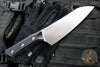 Microtech Cutlery- Chef 8"- Black G-10 Handle- Stonewash Blade 3000-10 BK