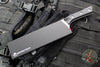 Microtech Cutlery- Chef 8"- Black G-10 Handle- Stonewash Blade 3000-10 BK