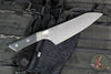 Microtech Cutlery- Chef 8"- Bead Blast Titanium Bolster- Various G-10 Handles- Stonewash Blade 3000B-10