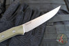 Microtech Cutlery- Boning Knife 6.125"- Various G-10 Handle- Stonewash Blade 3100-10