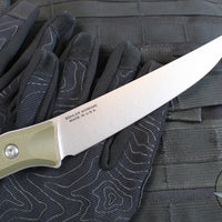 Microtech Cutlery- Boning Knife 6.125"- Various G-10 Handle- Stonewash Blade 3100-10