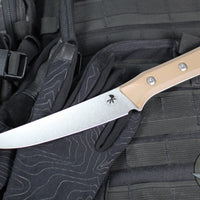 Microtech Cutlery- Boning Knife 6.125"- Various G-10 Handle- Stonewash Blade 3100-10