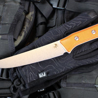 Microtech Cutlery- Boning Knife 6.125"- Various G-10 Handle- Stonewash Blade 3100-10