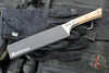 Microtech Cutlery- Utility 6"- Titanium Bolster- Coyote Tan G-10 Handle- Stonewash Blade 3400B-10 CE