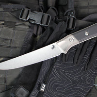 Microtech Cutlery- Boning Knife 6.125"- Titanium Bolster- Various G-10 Handle- Stonewash Blade 3100B-10