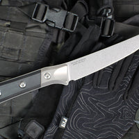 Microtech Cutlery- Boning Knife 6.125"- Titanium Bolster- Various G-10 Handle- Stonewash Blade 3100B-10
