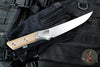 Microtech Cutlery- Boning Knife 6.125"- Titanium Bolster- Various G-10 Handle- Stonewash Blade 3100B-10 EM
