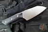 Microtech Cutlery- Santoku 6"- Black G-10 Handle- Stonewash Blade 3200-10 BK