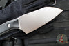 Microtech Cutlery- Santoku 6"- Black G-10 Handle- Stonewash Blade 3200-10 BK