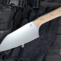 Microtech Cutlery- Santoku 6"- Various G-10 Handle- Stonewash Blade 3200-10