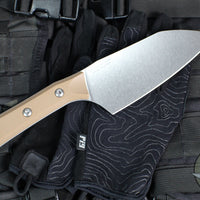 Microtech Cutlery- Santoku 6"- Various G-10 Handle- Stonewash Blade 3200-10