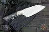 Microtech Cutlery- Santoku 6"- Bead Blast Titanium Bolster- Various G-10 Handles- Stonewash Blade 3200B-10