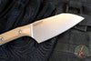 Microtech Cutlery- Santoku 4.2"- Various G-10 Handles- Stonewash Blade 3300-10