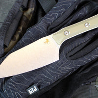 Microtech Cutlery- Santoku 4.2"- Various G-10 Handles- Stonewash Blade 3300-10