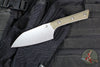 Microtech Cutlery- Santoku 4.2"- Various G-10 Handles- Stonewash Blade 3300-10