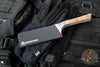 Microtech Cutlery- Santoku 4.2"- Coyote Tan G-10 Handle- Stonewash Blade 3300B-10 CE