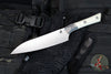 Microtech Cutlery- Utility 6"- Titanium Bolster- Various G-10 Handles- Stonewash Blade 3400B-10