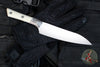 Microtech Cutlery- Utility 6"- Titanium Bolster- Various G-10 Handles- Stonewash Blade 3400B-10