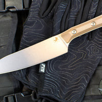 Microtech Cutlery- Utility 6"- Coyote Tan G-10 Handle- Stonewash Blade 3400-10 CE