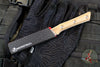 Microtech Cutlery- Pairing Knife 3.5"- Coyote Tan G-10 Handle- Stonewash Blade 3500-10 CE