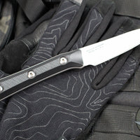 Microtech Cutlery- Pairing Knife 3.5"- Various G-10 Handles- Stonewash Blade 3500-10