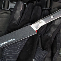 Microtech Cutlery- Pairing Knife 3.5"- Bead Blast Titanium Bolster- Various G-10 Handles- Stonewash Blade 3500B-10