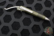 Microtech Siphon II- Stainless Steel- OD Green- Apocalyptic Hardware 401-SS-ODAP