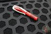Microtech Siphon II- Stainless Steel- Red Finished- Apocalyptic Hardware 401-SS-RDAP