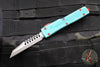 Microtech UTX-70 OTF Knife- Warhound Edge- Bounty Hunter- Apocalyptic Blade 419W-10 BH SN089