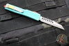 Microtech UTX-70 OTF Knife- Warhound Edge- Bounty Hunter- Apocalyptic Blade 419W-10 BH SN089