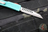 Microtech UTX-70 OTF Knife- Warhound Edge- Bounty Hunter- Apocalyptic Blade 419W-10 BH SN089