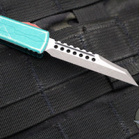 Microtech UTX-70 OTF Knife- Warhound Edge- Bounty Hunter- Apocalyptic Blade 419W-10 BH