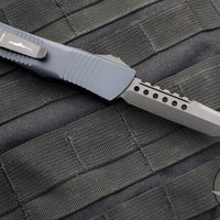 Troodon OTF Knife- Hellhound Edge- Black Handle- Black DLC Blade- Black Hardware 619-1 DLCTS 2020